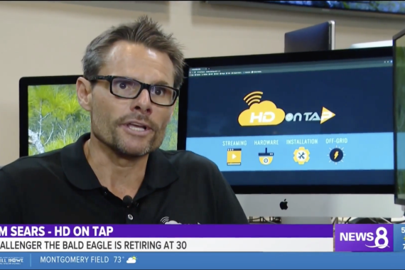 Tim Sears from HDOnTap On CBS8 News In San Diego