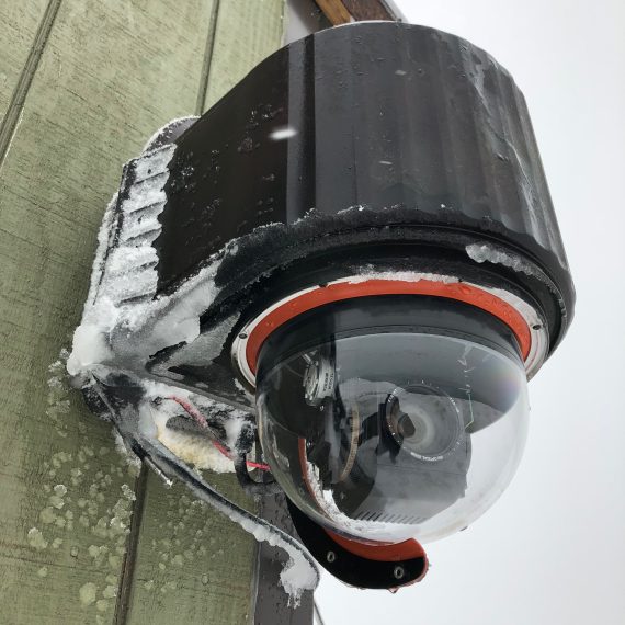 XClear Camera Housing with Snow