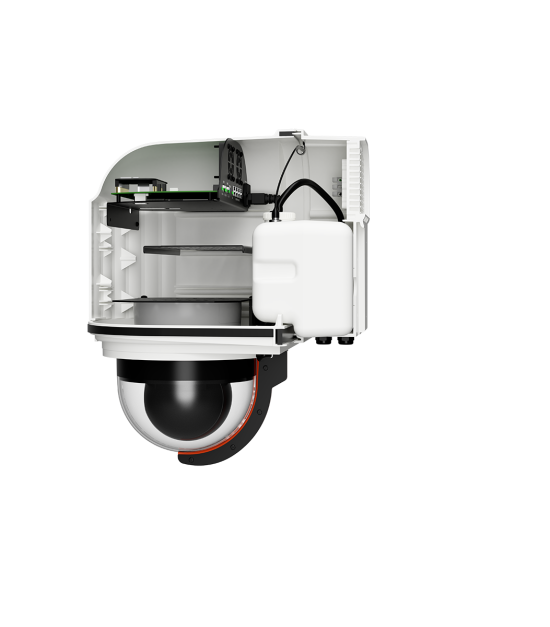 Cross Section XClear Housing with Sony Camera